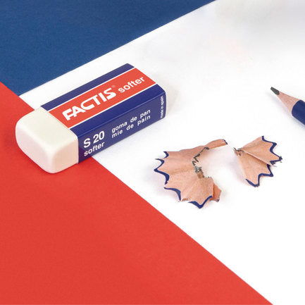 Dietrix large soft eraser with sleeve Factis S20 box of 20