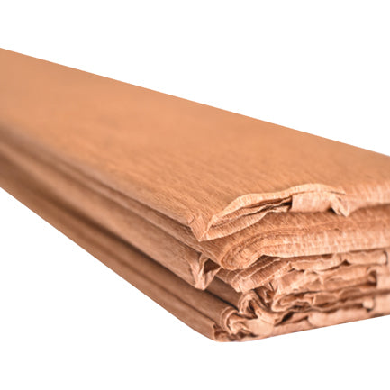 Dietrix Crepe Paper 50x200cm Brown Pack of 10 Sheets