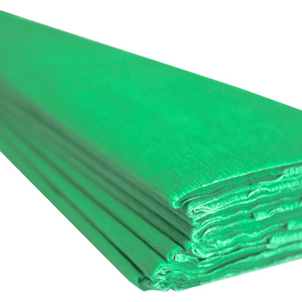 Dietrix Crepe Paper 50x200cm Flag Green Pack of 10 Sheets