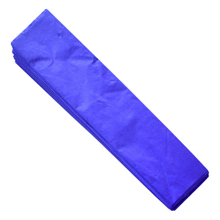 Papel Crepe Dietrix 50x200cms Azul Rey Paquete con 10 Hojas