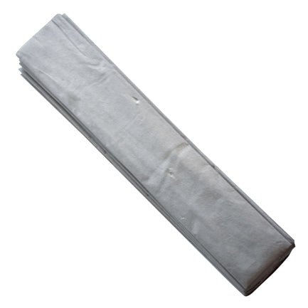 Dietrix Crepe Paper 50x200cm Gray Pack with 10 Sheets