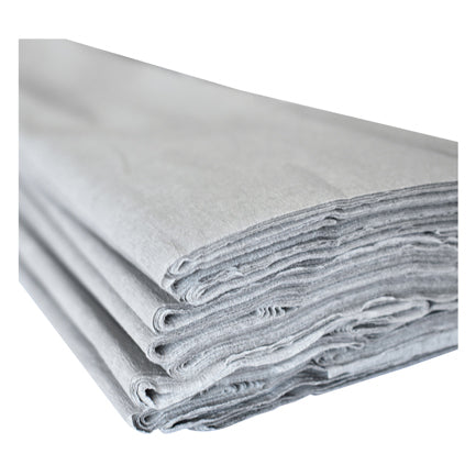 Dietrix Crepe Paper 50x200cm Gray Pack with 10 Sheets