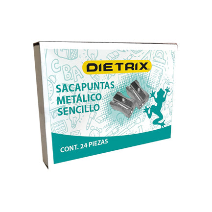 Dietrix Triangular Metal Pencil Sharpener One Hole Bag with 24