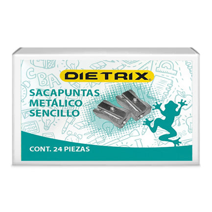 Dietrix Triangular Metal Pencil Sharpener One Hole Bag with 24