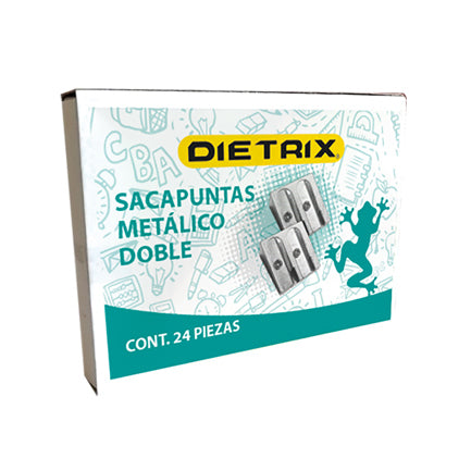 Dietrix Metal Triangular Double-Hole Sharpener Bag w/12