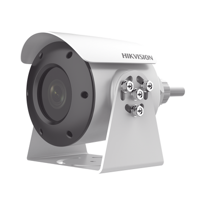 Bala IP 4 Megapixel / Antiexplosión / Lente 4 mm /  H.265+ / 30 mts IR / WDR 120 dB / PoE / IP68 / Entrada-Salida audio y alarma