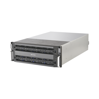 Servidor de Almacenamiento en Red / Soporta 16 Discos Duros (Incluye 16 Discos de 8 TB) / Soporta Hasta 320 Canales IP / Controlador Simple