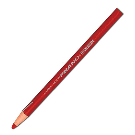 Marcador de Cera Dixon Phano Rojo Caja c/10 piezas