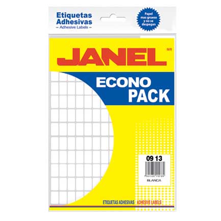 JANEL SCHOOL WHITE LABEL 9X13 ECONOPACK