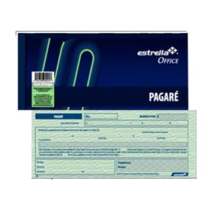 STAR BLOCK PROMISSORY NOTE 50 SHEETS