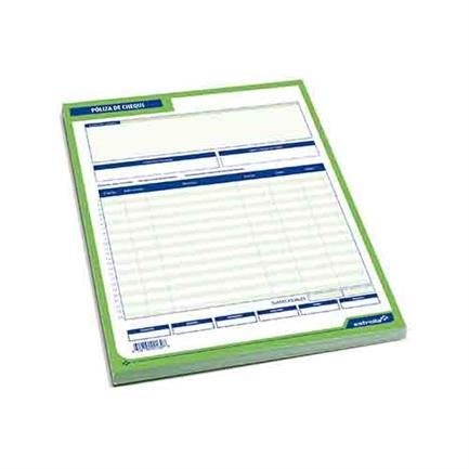 STAR BLOCK POLICY CHECK LETTER 25 SETS ORIG & COPY
