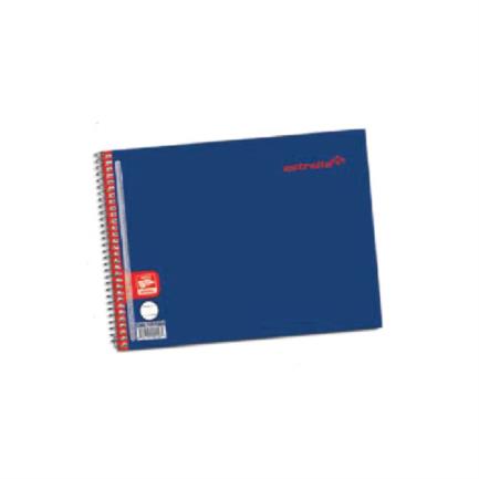 ITALIAN STAR WHITE NOTEBOOK 100 SHEETS