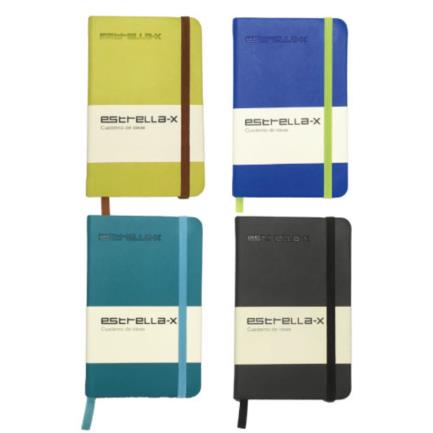 Star Idea Notebook 1/4 Hardcover 96 Sheets