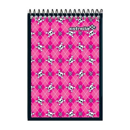 STAR NOTEBOOK SPIRAL RULED 100-E 40 SHEETS