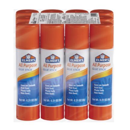 Elmer's All Purpose Glue Stick 6g Pk/12