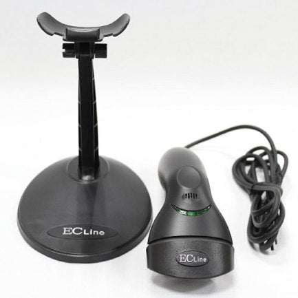 Lector Ecline Laser de Codigos Escaner de Mano 1D Corto Alcance 25-600MM Speed 200 S USB PS2