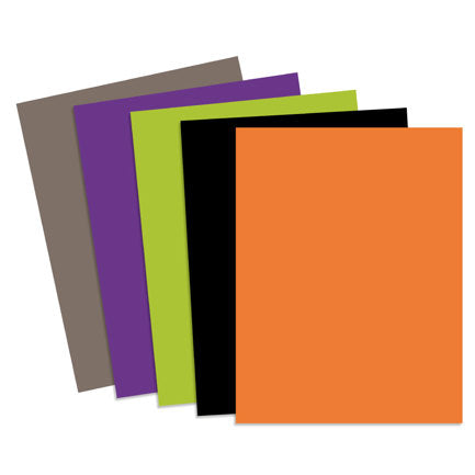 Eurocolors Cut Paper Spooky Rainbow Colors Letter Pack of 100