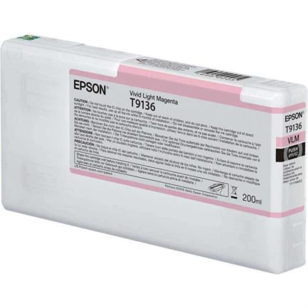 Epson UltraChrome HD Ink 200ml Vivid Light Magenta