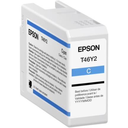 Tinta Epson UltraChrome Pro10 50Ml Color Cyan
