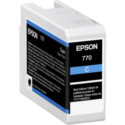 Tinta Epson UltraChrome Pro10 25Ml Color Cyan