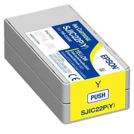 EPSON YELLOW INK TM-C3500 SJIC22P