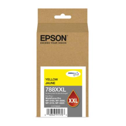 Epson 788XXL Extra High Capacity Ink WF-5190/WF-5690 Yellow