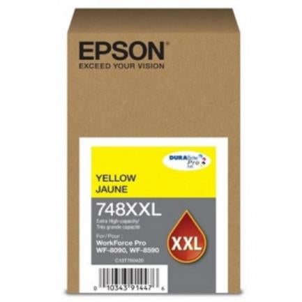 Epson T748XXL Ultra High Capacity Ink WF-6090/WF-6590 Yellow