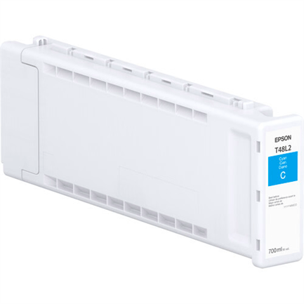 Epson T48L UltraChrome Pro 6 Ink 700ml Cyan Color