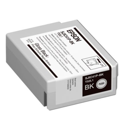 Epson SJIC41P-BK Ink for ColorWorks C4000 Gloss Black