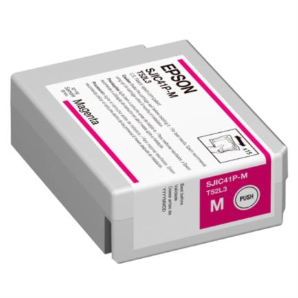Epson SJIC41P-M Ink for ColorWorks C4000 Color Magenta