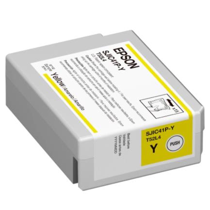 Epson SJIC41P-Y Ink for ColorWorks C4000 Yellow