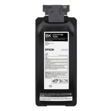 EPSON SJIC47P (BK) Gloss Black Ink Pack C8000