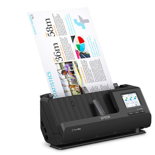 Epson WorkForce ES-C380W Wireless Document Scanner with Touchscreen
