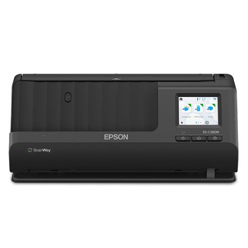 Epson WorkForce ES-C380W Wireless Document Scanner with Touchscreen
