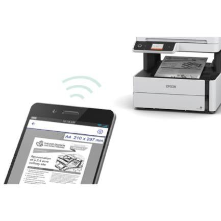 Epson Ecotank M3180 Monochrome All-in-One Continuous Ink Printer