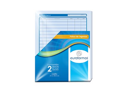 EUROFORMAS ADMISSION POLICY LETTER 50H C/2 BLOCKS