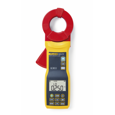 Medidor de Resistencia a Tierra y Corriente de Fuga de Gancho (Terrómetro),  Conexión Fluke Connect. CAT III y CAT IV, Tensión Máxima a Tierra 1000V. Con Certificado de Calibración. Excede a modelos Megger