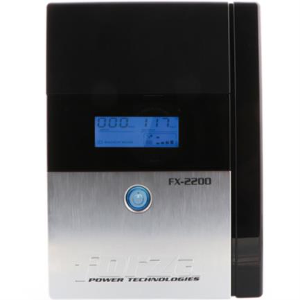 UPS Forza FX-2200LCD Interactive 2200VA/1200W 8 Outlets Giga and Coax Tower 120V Black