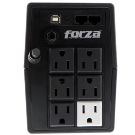 UPS Forza SL-801UL Smart Interactive 800VA/480W 6 Outlets LCD Touch Tower 120V Black