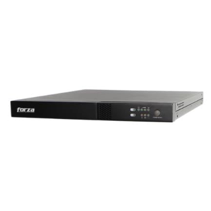 Forza FDC-1001RUL Online Double Conversion UPS, 1000VA/800W, Pure Sine Wave, 3 Outlets, 120V, Black