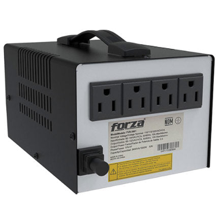 Forza FVR-3601 Voltage Regulator 3600VA/1800W 115V 4-NEMA 50/60Hz