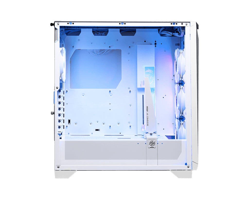 Gabinete MSI MPG GUNGNIR 300R AIRFLOW WHITE Vidrio Templado 4 Ventiladores Blanco