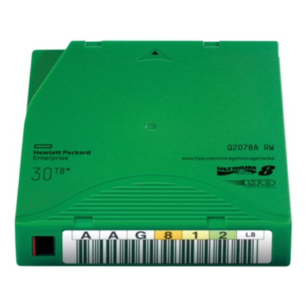 HPE LTO-8 Ultrium 30 TB RW Data Cartridge
