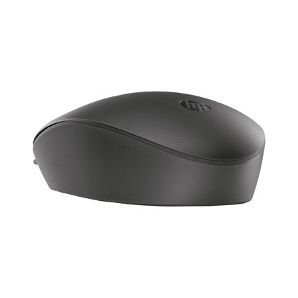 Mouse HP 125 Alámbrico USB Negro Sensor Óptico 1200 DPI 3 Botones Cable 1.8 m Compatible Con Windows