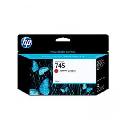 Tinta HP LF 745 Rojo Cromatico 130ML