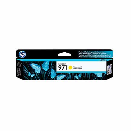 Tinta HP 971 OfficeJet Amarillo