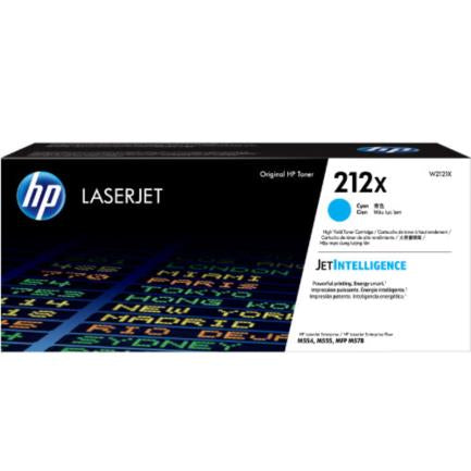 Tóner HP LaserJet 212X Alto Rendimiento Color Cian