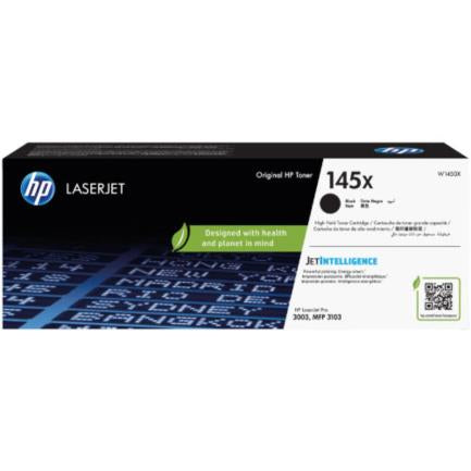 Tóner HP LaserJet 145X Original Alto Rendimiento Color Negro
