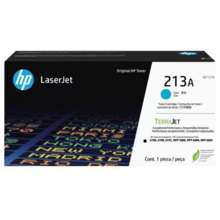Tóner HP LaserJet 213A Rendimiento 3000 Páginas Color Cian