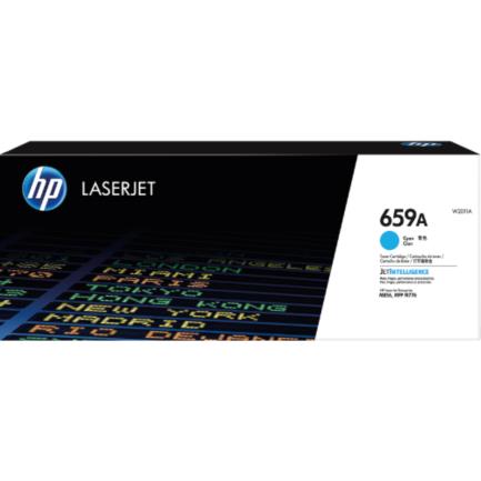 Toner HP LaserJet 659A Cian